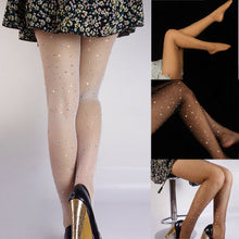 Charger l&#39;image dans la galerie, LegFit™ - Collants Résille Nude À Strass